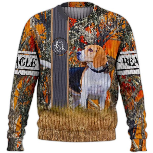 Love Beagle Hunting Dog Sweater, Beagle Sweater, Dog Sweater For Humans
